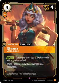 Qiyana, Victorious - Origins - 155/298