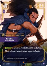 Yasuo, Windrider - Origins - 205/298