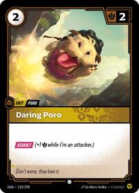Daring Poro - Origins - 210/298