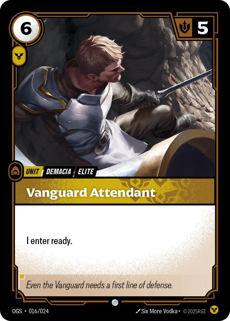 Image for Vanguard Attendant (016/024) (OGS) - Riftbound: League of Legends Trading Card Game