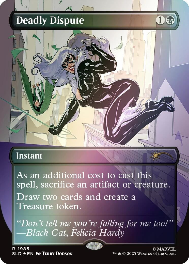 Image for Deadly Dispute (1985) (Rainbow Foil) (1985) (SLD) - Magic: The Gathering