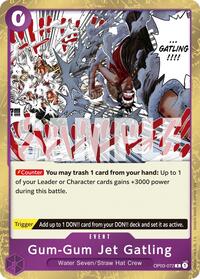 Gum-Gum Jet Gatling (Reprint) - Premium Booster -The Best- Vol. 2 - OP03-072