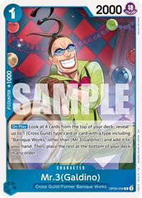 Mr.3(Galdino) - OP09-056 (Reprint) - Premium Booster -The Best- Vol. 2 - OP09-056