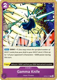 Gamma Knife (Reprint) - Premium Booster -The Best- Vol. 2 - OP05-077