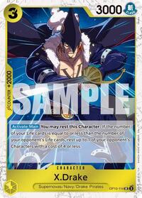 X.Drake (Pirate Foil) - Premium Booster -The Best- Vol. 2 - OP10-114