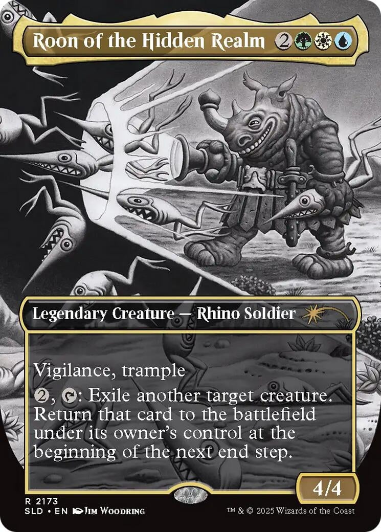 Image for Roon of the Hidden Realm (2173) (SLD) - Magic: The Gathering