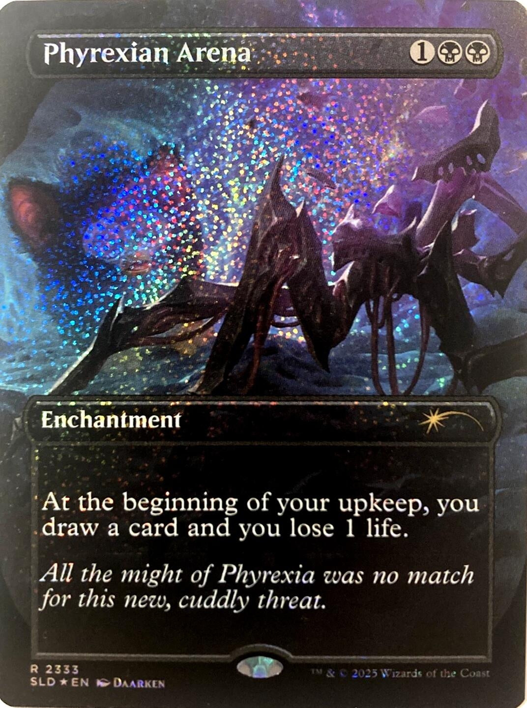Image for Phyrexian Arena (Confetti Foil) (2333) (SLD) - Magic: The Gathering