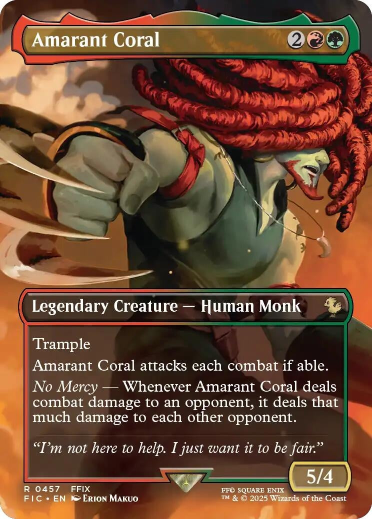 Amarant Coral (Borderless) (457) (FIC)