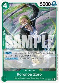 Roronoa Zoro - Carrying On His Will - OP13-037