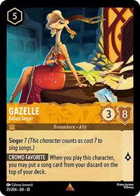 Gazelle - Ballad Singer - Whispers in the Well - 25/204