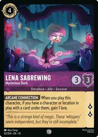 Lena Sabrewing - Mysterious Duck - Whispers in the Well - 42/204
