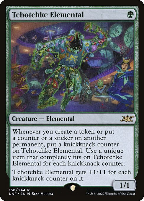 Tchotchke Elemental - Unfinity - 158