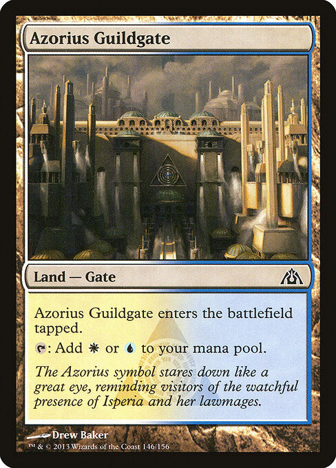 Azorius Guildgate - Dragon's Maze - 146