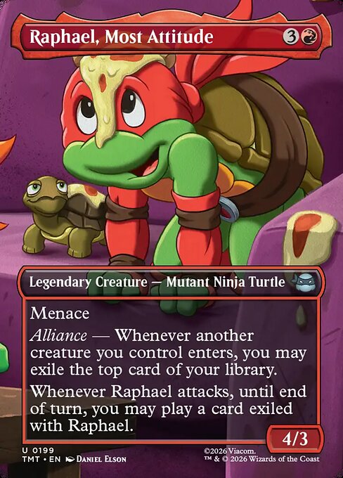 Raphael, Most Attitude - Teenage Mutant Ninja Turtles - 199