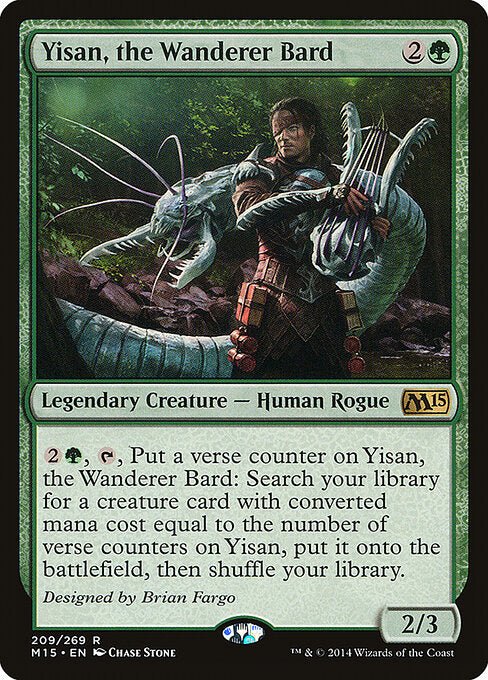 Yisan, the Wanderer Bard - Magic 2015 - 209