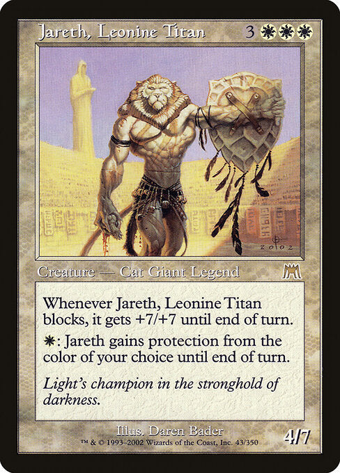 Jareth, Leonine Titan - Onslaught - 43