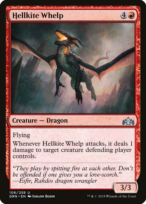 Hellkite Whelp - Guilds of Ravnica - 106
