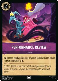 Performance Review - Whispers in the Well - 64/204