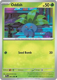 Oddish - ME02: Phantasmal Flames - 001/094