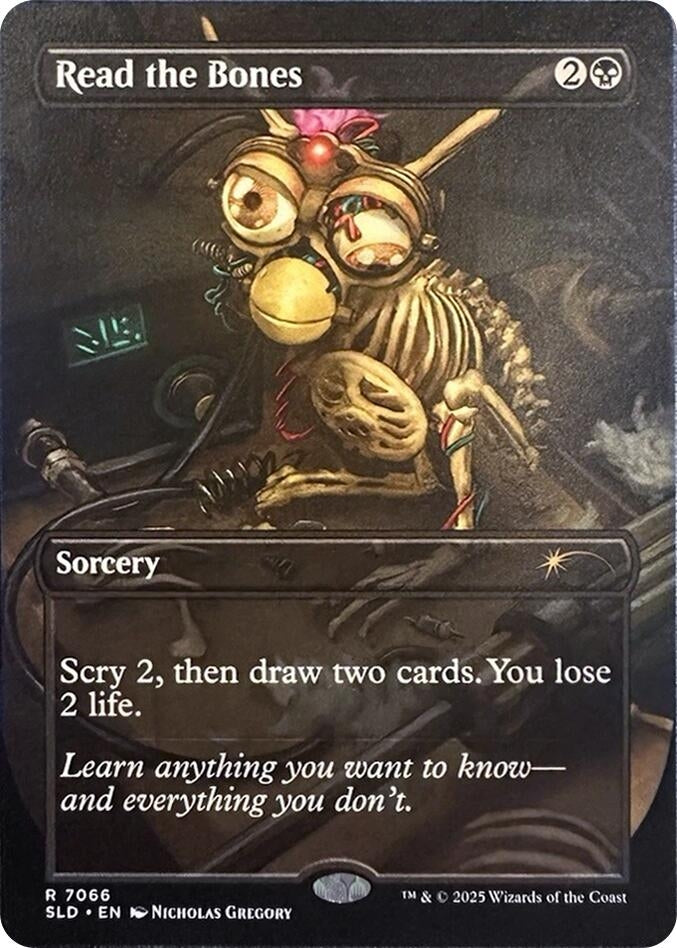 Image for Read the Bones (7066) (SLD) - Magic: The Gathering