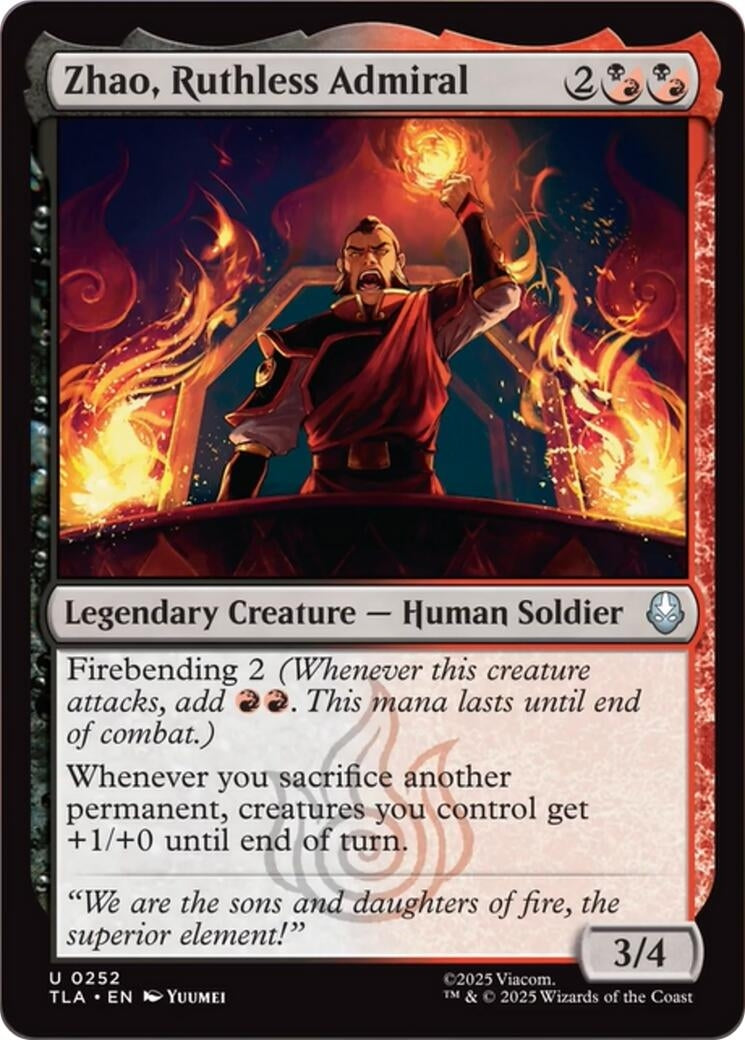 Zhao, Ruthless Admiral (252) (TLA)
