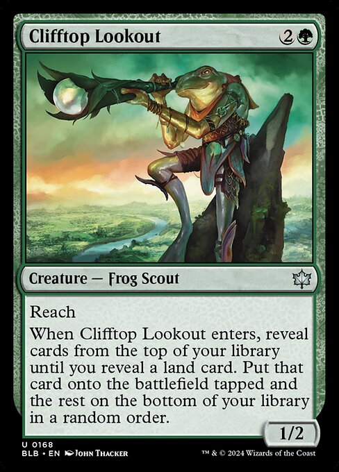 Clifftop Lookout - Bloomburrow - 168