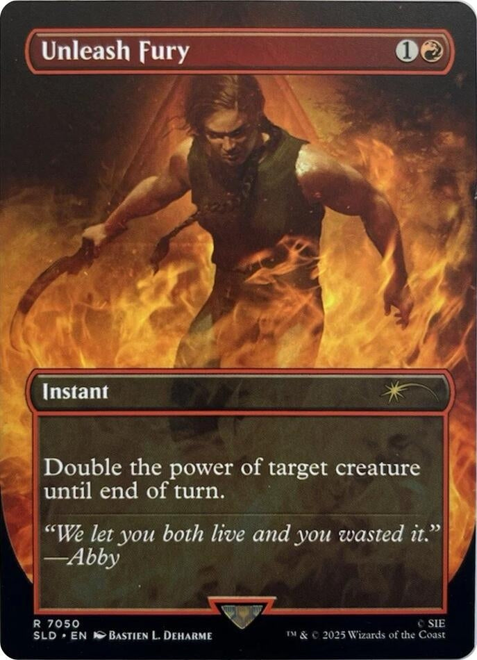 Image for Unleash Fury (7050) (SLD) - Magic: The Gathering