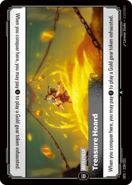 Image for Treasure Hoard (220/221) (SFD) - Riftbound: League of Legends Trading Card Game