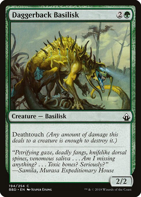 Daggerback Basilisk - Battlebond - 194