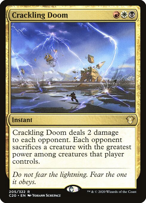 Crackling Doom - Commander 2020 - 205