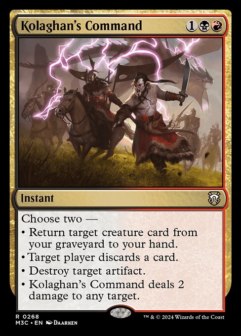 Kolaghan's Command - Modern Horizons 3 Commander - 268