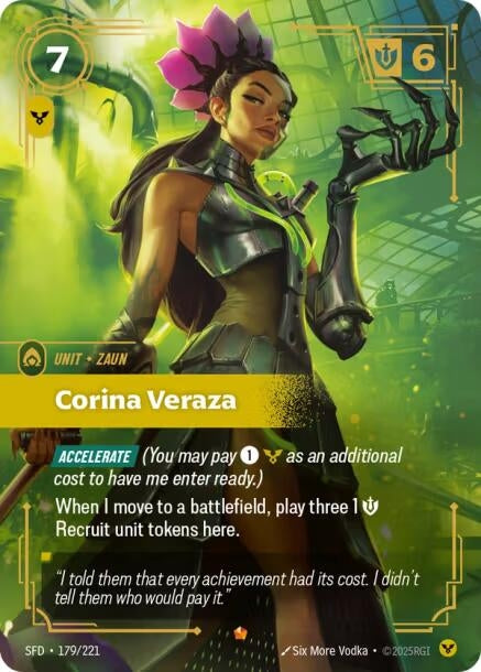 Image for Corina Veraza (179/221) (SFD) - Riftbound: League of Legends Trading Card Game
