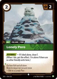 Lonely Poro - Spiritforged - 036/221