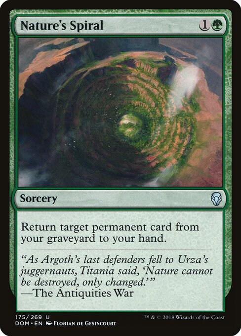 Nature's Spiral - Dominaria - 175
