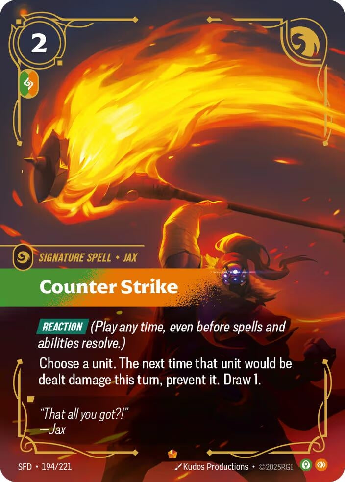 Image for Counter Strike (194/221) (SFD) - Riftbound: League of Legends Trading Card Game
