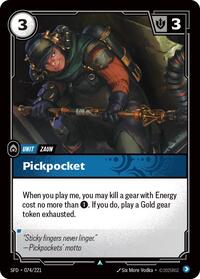 Pickpocket - Spiritforged - 074/221