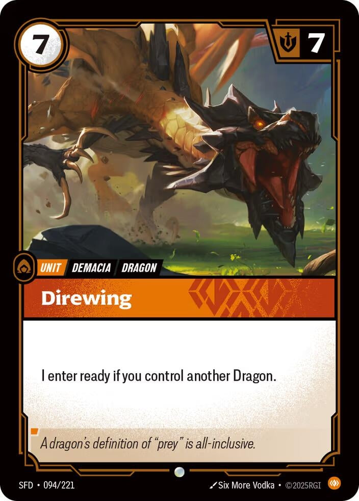 Image for Direwing (094/221) (SFD) - Riftbound: League of Legends Trading Card Game