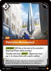 Petricite Monument - Spiritforged - 104/221