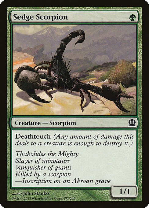 Sedge Scorpion - Theros - 177