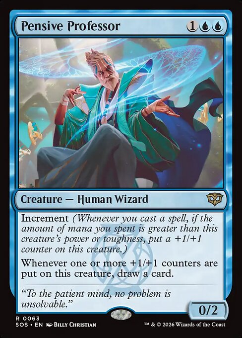 Pensive Professor - Secrets of Strixhaven - 63