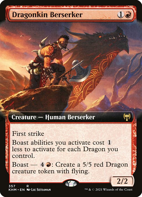 Dragonkin Berserker - Kaldheim - 357
