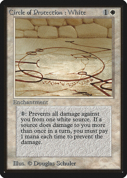 Circle of Protection: White - Limited Edition Beta - 14