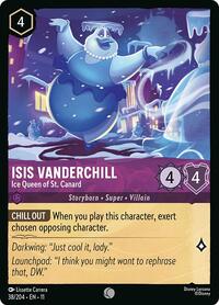Isis Vanderchill - Ice Queen of St. Canard - Winterspell - 38/204