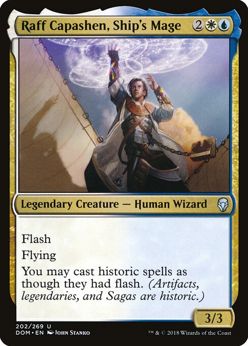 Raff Capashen, Ship's Mage - Dominaria - 202