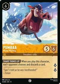 Pumbaa - Winter Warthog - Winterspell - 4/204