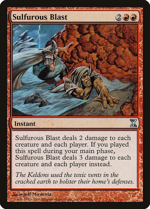 Sulfurous Blast - Time Spiral - 180