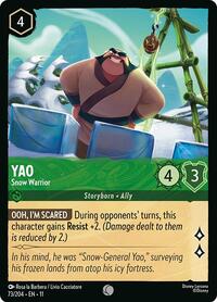 Yao - Snow Warrior - Winterspell - 73/204