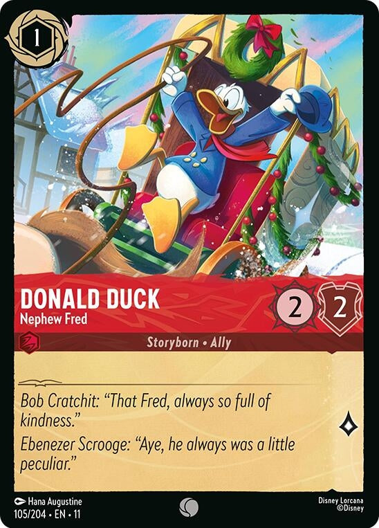 Image for Donald Duck - Nephew Fred (105/204) (11) - Disney Lorcana