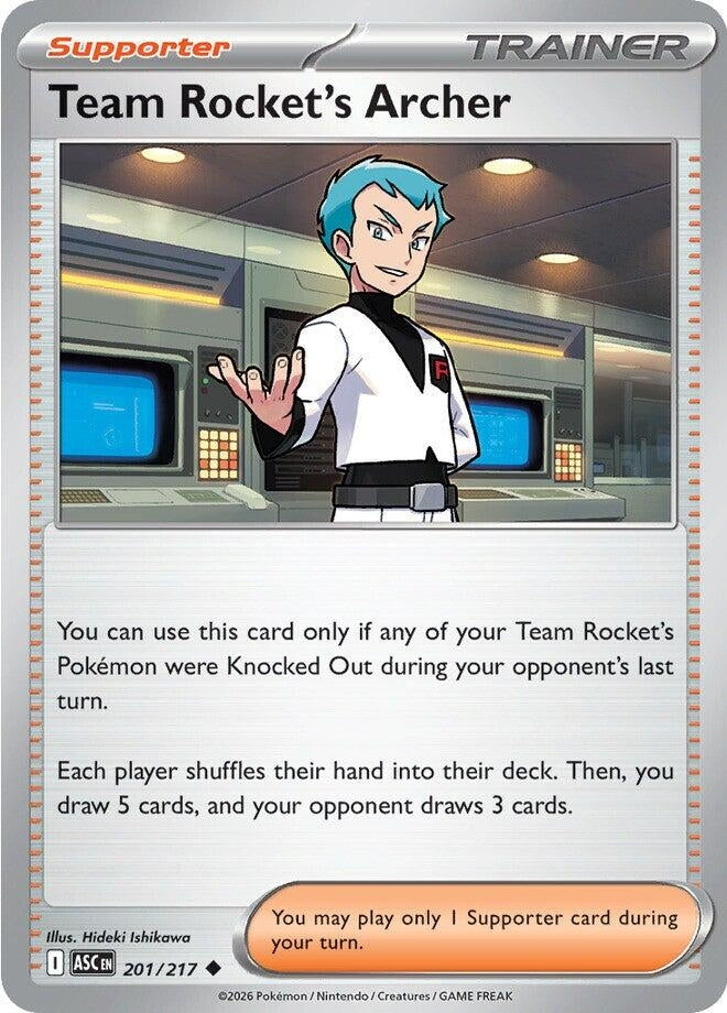 Team Rocket's Archer (201/217) (ASC)