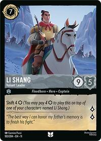 Li Shang - Valiant Leader - Winterspell - 183/204